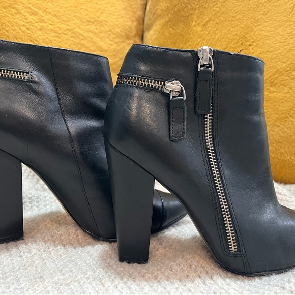 Black leather Aldo boots - Picture 1 of 4